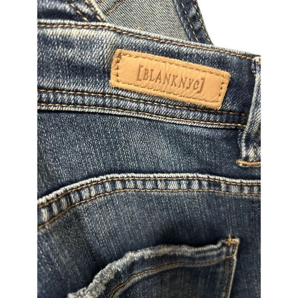 Blank NYC Overalls Bib Coveralls Medium Wash  Size 29 medium Wash Classic - Picture 7 of 11